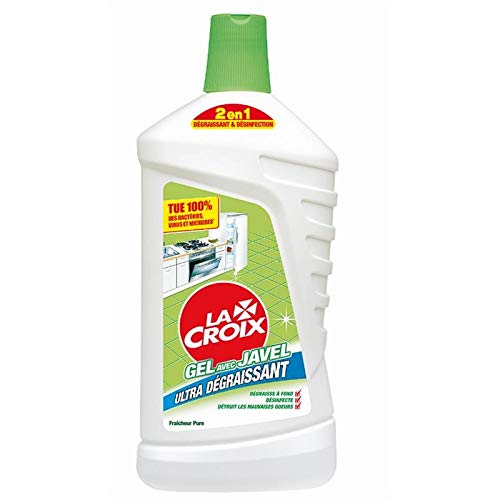 LA CROIX - Gel Javel Fraicheur Pure 1L - le Lot De 4