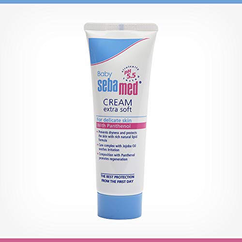 Image of Sebamed Baby Cleansing Bar - 100 G And Sebamed Baby Cream Extra Soft, 50Ml