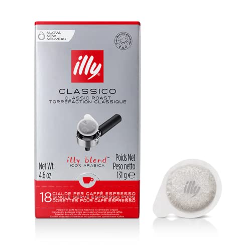 illy 18 Individually Packaged Ground Coffee Portions (Pack of 2, Total 36 Servings)