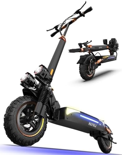 Patinete Elétrico para Adultos – 50 km/h, Autonomia de 50 km, Dup...