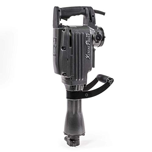 XtremepowerUS Heavy Duty Electric 2200 Watt Demolition Jack Hammer Concrete Breaker Power + (2) Bit Chisel Point w/Case