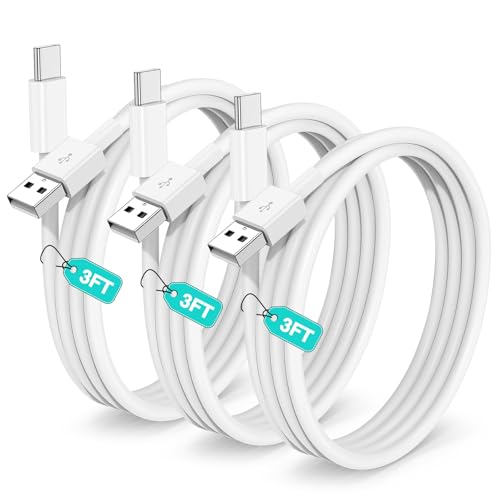 3Pack Car Carplay Cable for iPhone 16 15 Pro Max 15 Plus Car Charger Cord, 3FT USB A to USB C Cable Carplay Adapter Cord Charging for iPhone 15 Plus,iPad Pro,iPad Air 5/4,iPad mini 6-White 3Pack Car Carplay Cable for iPhone 16 15 Pro Max 15 Plus Car Charger Cord, 3FT USB A to USB C Cable Carplay Adapter Cord Charging for iPhone 15 Plus,iPad Pro,iPad Air 5/4,iPad mini 6-White