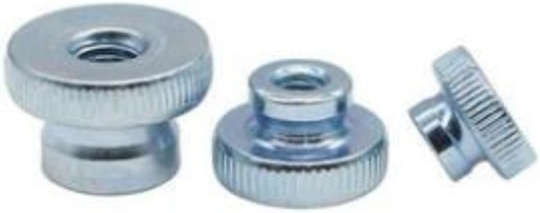 2-10pcs Din466b Gb806 M3 M4 M5 M6 M8 M10galvanized Knurled Thumb Nut Iinstrument Hand Tighten Nut 3d Printers Parts Curtain Wall (Size: M8-5pcs)