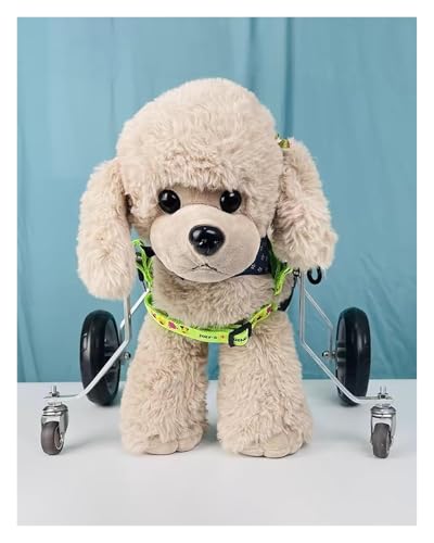 Fauteuil Roulant réglable Taille S pour Petits Chiens à 4 Roues