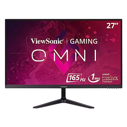 Viewsonic Monitor Gaming Vx2718-P-Mhd De 27 Full-Hd, Adaptive Sync, 1 Ms, 165 Hz, Hdmi, Dp, Altavoz, Negro Viewsonic Monitor Gaming Vx2718-P-Mhd De 27 Full-Hd, Adaptive Sync, 1 Ms, 165 Hz, Hdmi, Dp, Altavoz, Negro