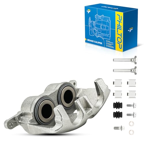 Image of PHILTOP Brake Caliper Front Left Compatible with 2012-2020 Ford F-150 4x4, 18-5405