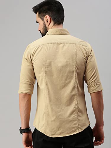 Image of Peppyzone Men's Regular Fit Cargo Shirt