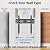 Fixed TV Wall Mount for Most 26-60 Inch Screen, Low Profile TV Mount with Quick Release Lock, Ultra Slim Wall Mount Bracket, Max VESA 400x400mm, Holds up to 99 lbs, up to 16”Wood Studs by USX STAR