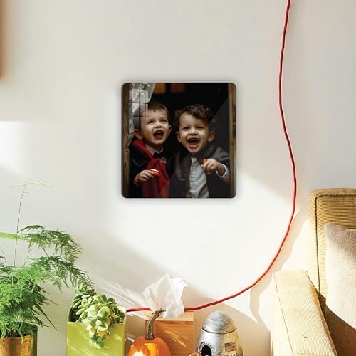 Customized Acrylic Photo Frame 24x16 Inches – Personalized Wall Mount Frameless Picture Frame, Customized Gift, Personalised Photo Frame with Photo, Birthday, wedding, custom Photoframe, Gifts