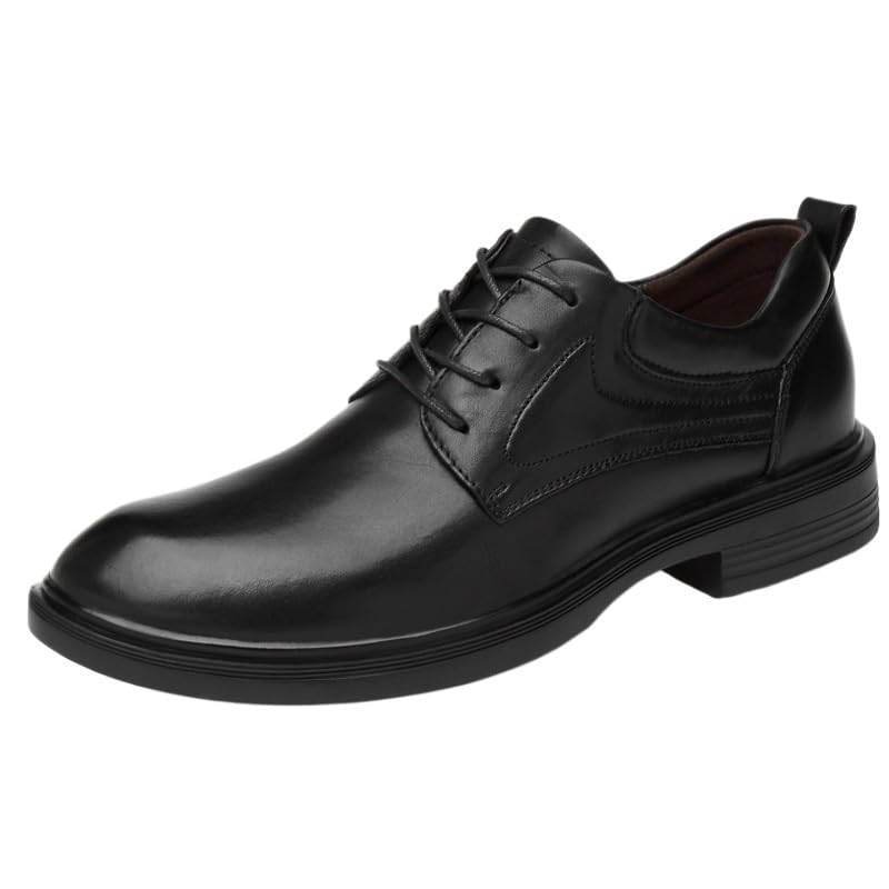Formal Oxford Shoes for Men Men's Leather Lace-Up Oxford Dress Shoes Comfort Soft Sneakers for Wedding, Prom, Business & Casual