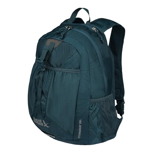 Image of Eddie Bauer Stowaway Packable Backpack | Travel | Outdoor | Lightweight | Foldable | Durable | Ripstop Polyester | 30L - Marine