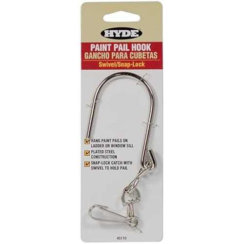 10-Pack of Hyde 45110 Hyde Swivel Paint Pail Hook