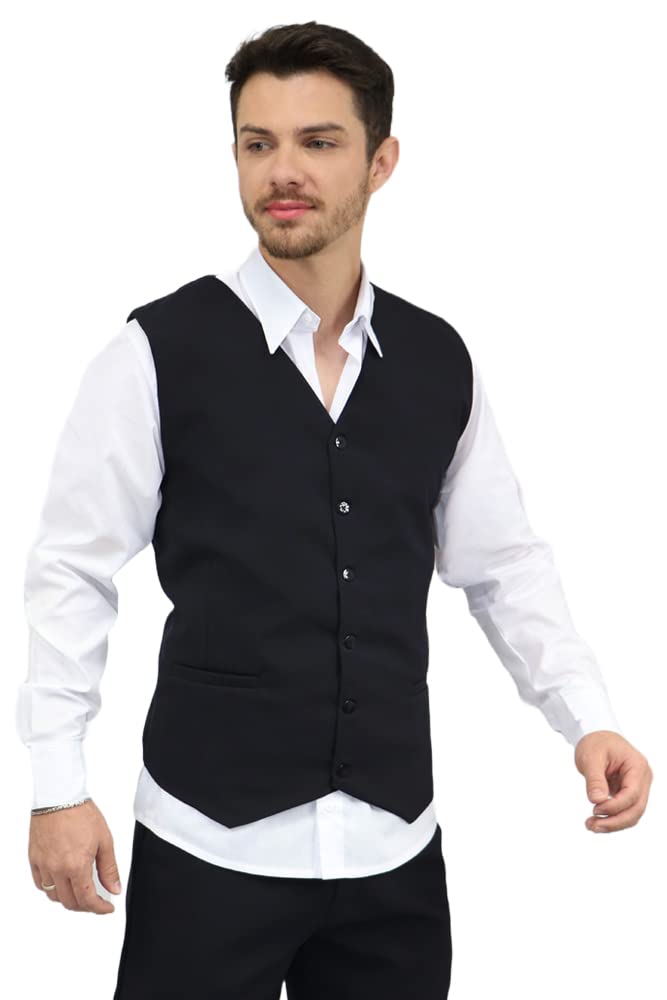 DEMORGAN Colete Masculino Preto G em promoção! Veja a oferta e mais achadinhos de Alfaiataria & Formal 3 Hoje é o melhor dia para comprar DEMORGAN Colete Masculino Preto G com aquele preço maroto! Promoção! Aproveite a oferta! 3