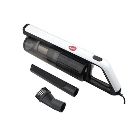 Pigeon by Stovekraft Airturbo Handheld Dry Vacuum Cleaner for Home & Car | HEPA+STEELMESH FFT Technology FILTER | 18 kPa Suction power | 600W | Low Noise| 2 Accessories Nozzle & Brush | 4.5M Long Wire
