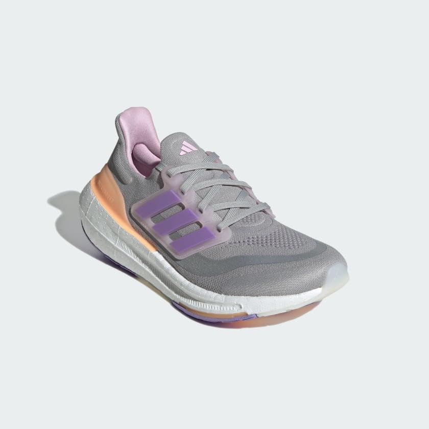 Image of adidas Womens Ultraboost Ultra Boost Light Running Sneakers Shoes - Black