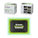 SUNSOUL Electric Vehicle Tire Patches - 20PCS 2.17' x 2.95' Heavy Duty Radial Tire Repair Patches for EV, Trucks, SUVs, MPVs