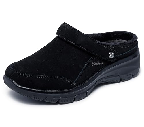 Skechers fB[X Easy Going-Distinctive `[~[, ubN/ubN, 25.0 cm