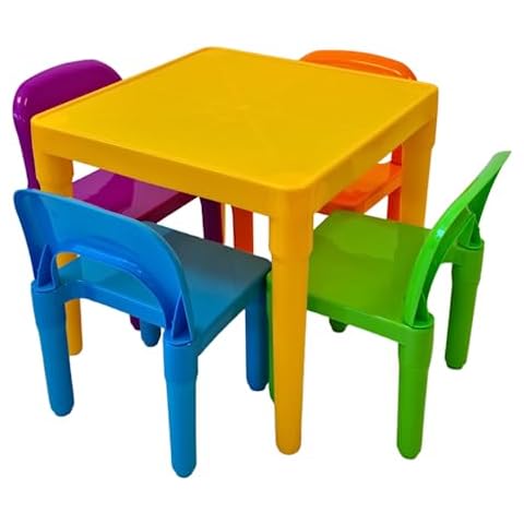 HH Home Hut Kids Plastic Table and Chairs Set Cover