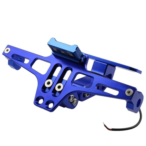 Cadre de plaque moto robuste support haut de gamme pour aménagement de queue 10cm