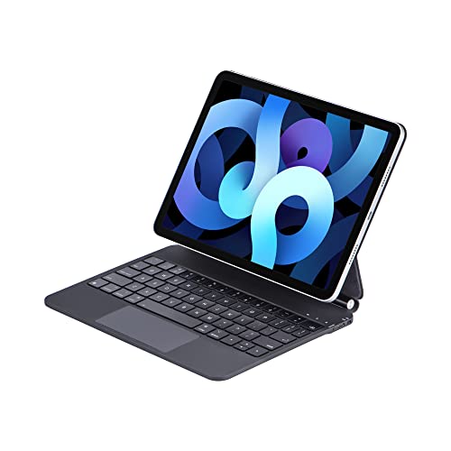 Funda teclado iPad Pro 11 y iPad Air M2 magnética Bluetooth con trackpad integrado InUnion USB