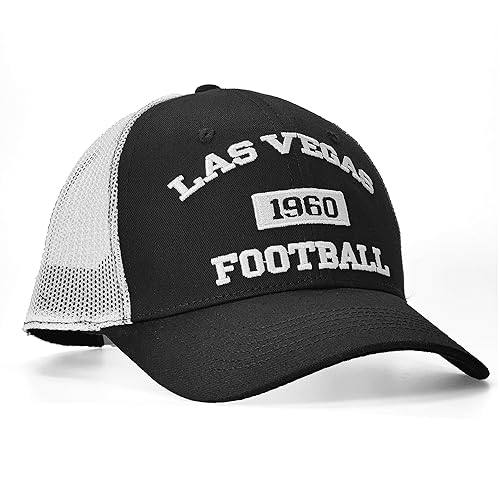 Image of Sport hat Trucker Hat for Men Women Classic Football Fans US Cities Mesh Adjustable Embroidered Baseball Cap