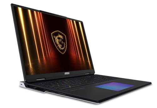 Image of msi Titan 18 HX AI Gaming Laptop 18 inch 120Hz Mini LED 4K Display (Intel Ultra 9-285HX, GeForce RTX 5090 24GB, 64GB DDR5, 8TB SSD, 2 Thunderbolt 5, Copilot, Win 11 Pro) w /DKZ USB Port Expander