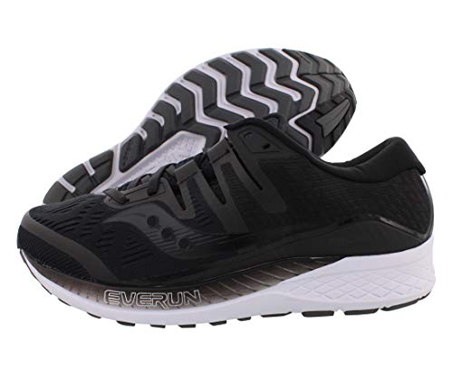 Black Friday - 50% OFF Saucony Men's Ride ISO Shoes, Black, 12.5