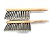 2 Pieces Wooden Bench Brushes Soft Bristles Long Handle Fireplace Brush Shop Brush, Dust for Car, Bed, Couch, Garden, Furniture, Clothes, 14'