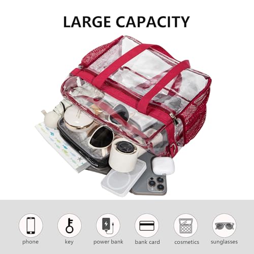 Bolso Tote Transparente PVC Resistente al Agua miniatura 4