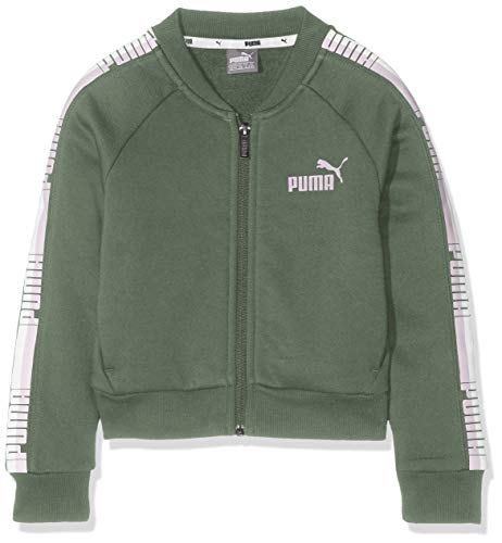Preisvergleich Produktbild PUMA Mädchen Tape FZ Sweatshirt, Laurel Wreath, 164