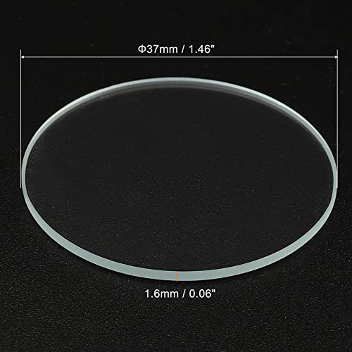 PATIKIL 1.46x0.06 Dia Flashlight Glass Lens - Image 2