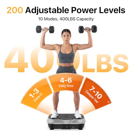 Image of ALSO GO Vibration Plate Exercise Machine for Whole Body Lymphatic Drainage