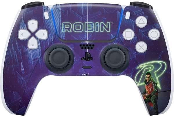 Vista 10 de Skinit Decal Gaming Skin Compatible with PS5 Controller - Officially Licensed DC Comics Gotham Knights Characters Design