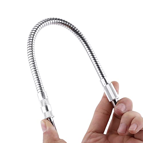 FILFEEL Estensione del Trapano Flessibile Estensione, per Trapano Bit di dell'albero Flessibile Porta del Bit di Collegamento Collegamento 1/4 cacciavite di Prolunga per Spazi Ristretti (300 mm)