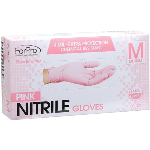 image for ForPro Professional Collection Disposable Nitrile Gloves, Chemical Res