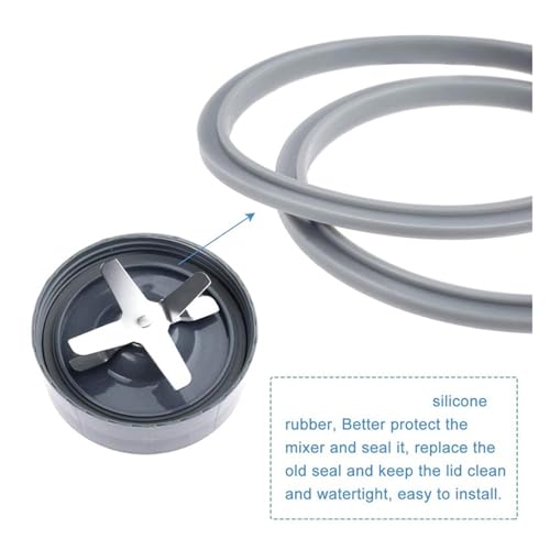 Anillo de sellado goma para NutriBullet 4 piezas miniatura 3