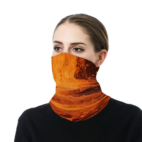 Black Flame Máscara de Cara para Clima Frío Pasamontañas Cuello Bufanda Cortaviento Bandana para Hombres y Mujeres Balaclava Elástica Cintas para Cabeza para Motocicleta Ciclismo Esquí Fiesta miniatura 7