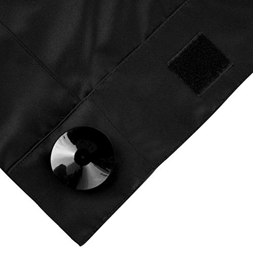 Sun Away Portable Blackout Curtain With Suction Cups - Thermal Insulated - Adjustable - Temporary Shade For Bedroom, Baby Nursery, Kids - Window Cover For Travel - 1 Pack (66" Long X 51" Wide) #TOP1