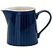 Porcelanowy dzbanek na mleko, Alice Dark Blue firmy GreenGate