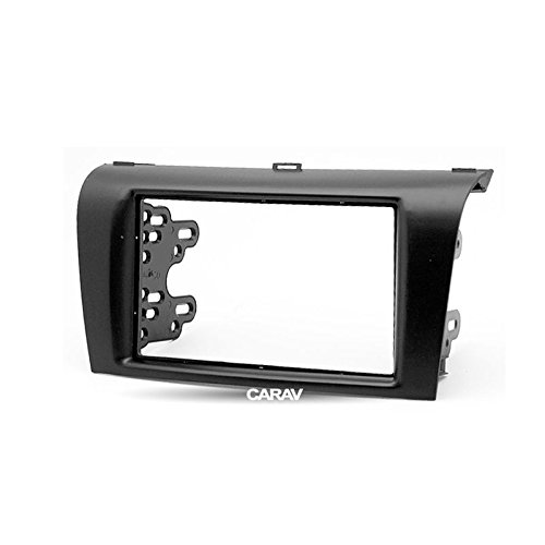 CARAV 11–081 – Double DIN Radio stéréo adaptateur DVD Dash entourée d'installation Kit de garniture pour Mazda (3) ; axela Façade d'autoradio/Façade d'autoradio avec 173 * * * * * * * * 98 mm et 178 * * * * * * * * 102 mm