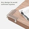 24 Pcs Safety Corner Protectors Guards for Kids, Baby Proofing, Corner Protectors for Baby, Corner Guard & Edge Safety Bumpers Clear, Noctilucent Proofing Corners with Strong Adhesion