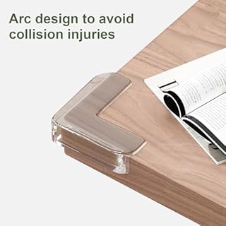24 Pcs Safety Corner Protectors Guards for Kids, Baby Proofing, Corner Protectors for Baby, Corner Guard & Edge Safety Bumpers Clear, Noctilucent Proofing Corners with Strong Adhesion