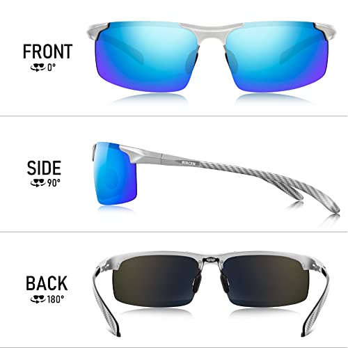 Image of BIRCEN Carbon-Fiber Polarized Sunglasses for Men: 0.74 oz & UV Protection