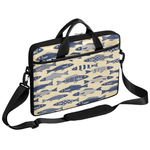 Bolsa para laptop con diseño retro para portátil 15 pulgadas