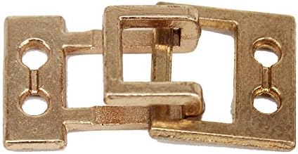 10set Gold Metal 26mm x 13mm Waist Extender Hooks & Eyes Clasps Sewing Garment Clasps Hooks for Bra Swimsuit NK285