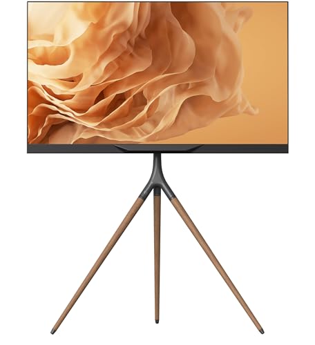 ONKRON Porta TV da terra mobile 32-65 pollici, Supporto TV pavimento con Carico 35 kg, Porta...