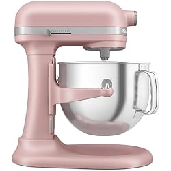 KitchenAid 7 Quart Bowl-Lift Stand Mixer with Accessories, KSM70SKXX, Dried Rose