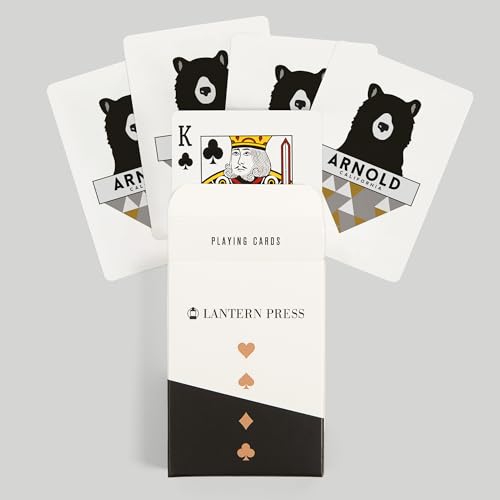 Lantern Press Naipes Poker 52 Cartas Serie Arnold miniatura 6