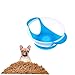 PENIKOKO Pet Skid Feeding Bowl for Dogs and Cats Durable Plastic Dish with Handles Random Color Water and Food Bowl for Puppies and Kittens Random Color
