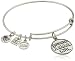 Alex and Ani Charity by Design "Because I Am A Girl" Rafaelian Finish Expandable Bangle Bracelet